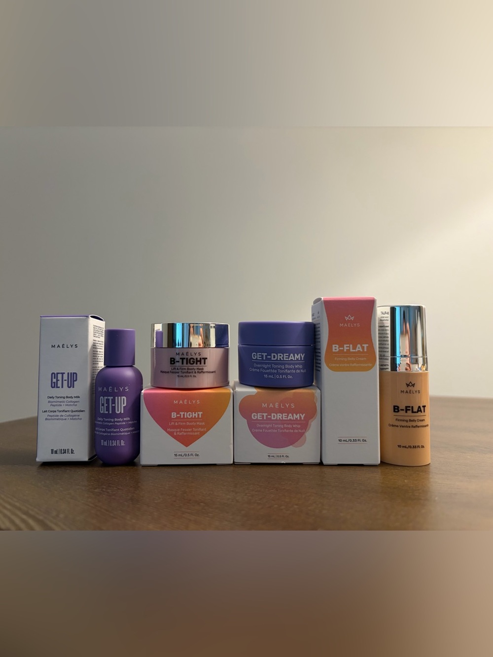 Maëlys Get-Up, B-Tight, Get-Dreamy, B-Flat Body Care